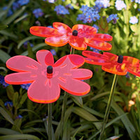 Cazador-del-sol - Suncatcher - Mini Sunflower Bouquet - Red