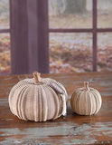 Boston International - Tan Wicker Pumpkin - Small