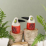Hannah Turner - Salt & Pepper Shaker Set - Red Bird