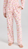 Bedhead Pajamas - L/S Classic Stretch Jersey PJ Set - Pink Mixology - Large