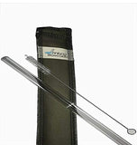 Drinking Straws.Glass - Glass Straw Set - 9.5mm x 8" - Army Green Case