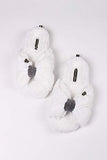 Pretty You London - Luxe Spa Sliders - White - X-Large