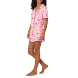 BedHead - Short Sleeve Shorty PJ Set - Giddy Up Galentine - Medium