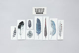 Tattly Temporary Tattoos - Watercolor Feather Set