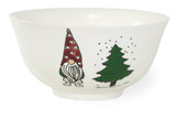 Boston International - Ceramic Bowl 5 3/4" Dia. x 3" H - Gnome Gathering
