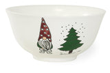 Boston International - Ceramic Bowl 5 3/4" Dia. x 3" H - Gnome Gathering