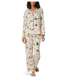 BedHead - Stretch L/S Pajama Set - Peanuts Celebration - Medium