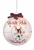 Stony Creek - 5" Lightable Glass Ornament - Jolly Holiday Santa