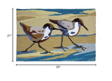 Jellybean - 30x20 Indoor/Outdoor Accent Rug - Sandpiper Pair
