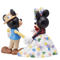 Enesco - Disney Showcase - Botanical Mickey & Minnie Mouse - 6.69"