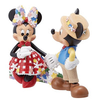 Enesco - Disney Showcase - Botanical Mickey & Minnie Mouse - 6.69"
