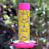GC - Nature's Way - Decorative Glass Hummingbird Feeder - Lemonade Stand