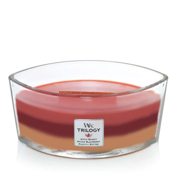 WoodWick - Ellipse Trilogy Candle 16oz. - Autumn Harvest