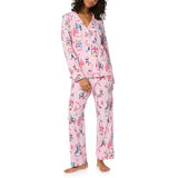 BedHead - Stretch L/S Pajama Set - Must Be Santa - Medium