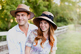Tula Hats - Women's Palm Hat - Somerset w/ Black Bow