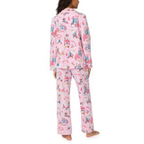 BedHead - Stretch L/S Pajama Set - Must Be Santa - Large