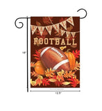 Briarwood Lane - 12.5" x 18" Garden Flag - Family & Football Fall