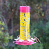GC - Nature's Way - Decorative Glass Hummingbird Feeder - Lemonade Stand