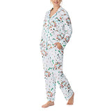 BedHead - Classic Long Sleeve Pajama Set - Ski Village - Medium (US 8-10)