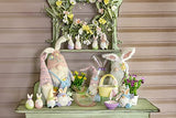 Boston International - 4.5" Bunny Gnome Ceramic Bowl & Spreader