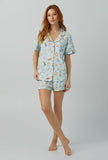 BedHead - Short Sleeve Shorty PJ Set - Barnyard Retreat - Medium (8-10)