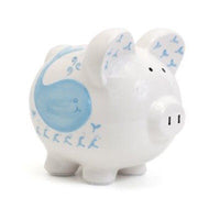 Child To Cherish - Large Piggy Bank - Willy the Whale