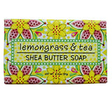 Greenwich Bay - 6.5 oz Gardner Shea Butter - 3 Bar Soaps - Lemongrass & Tea
