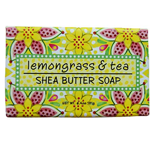 Greenwich Bay - 6.5 oz Gardner Shea Butter - 3 Bar Soaps - Lemongrass & Tea