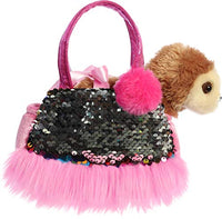 Aurora - Fancy Pals - Shimmers Pet Carrier - Sloth 7"
