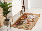 Olivia's Home - 32" x 22" Accent Rug - Springtime Bunnies