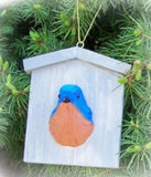 GC - Songbird Essentials - Bluebird Nest Box Ornament