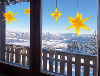 Cazador-del-sol - 5" Hanging 3D Star - Yellow