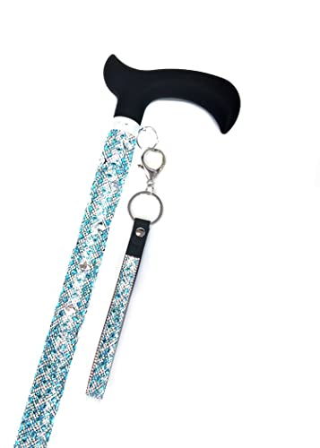 Jacqueline Kent Sugar Cane - Adjustable - Cupcake Collection - Turquoise Silver