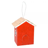 GC - Red Coastal Cabana Birdhouse