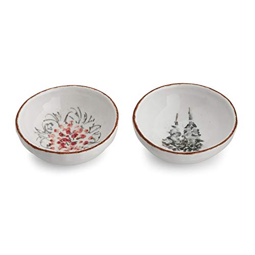 Arte Italica - Dipping Bowl Set - Natale Christmas Collection