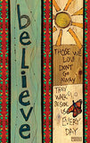 Studio M - 13" Mini Art Pole - Believe