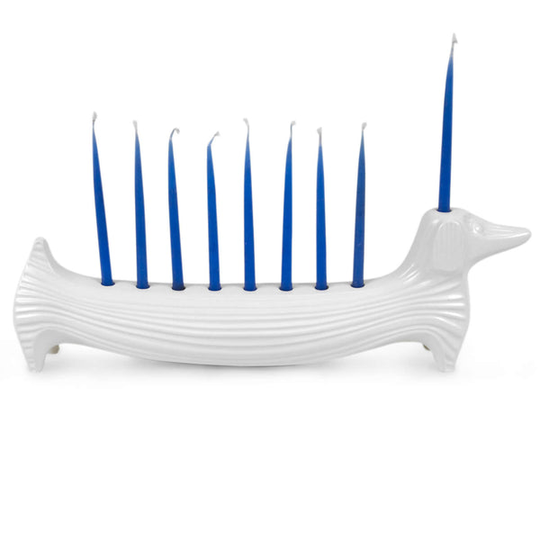 Jonathan Adler - Ceramic Menorah - Dachshund