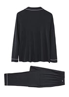 Pretty You London - Bamboo Pajama Set - Black - Size 10