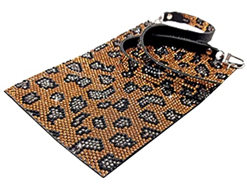 Jacqueline Kent - Bubbles & Bling Cellphone Purse - Wild Thing Leopard Gold