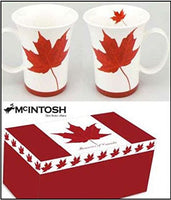 McIntosh Trading - Set of 2 Mugs - Memories of Canada