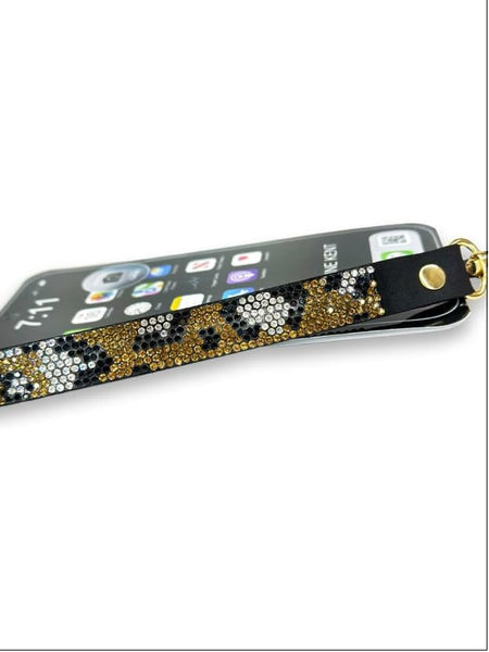 Jacqueline Kent - Phone Wrist Lanyard - Wild Thing Gold