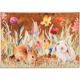 Olivia's Home - 32" x 22" Accent Rug - Springtime Bunnies