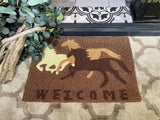 Jellybean - 30x20 Indoor/Outdoor Accent Rug - Welcome Horses