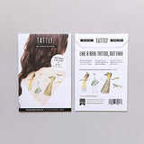 Tattly Temporary Tattoos - Painted Plumage - Set of 8