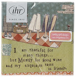 Boston International - 3-Ply 5" Cocktail Napkins - Thankful For