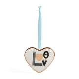 Jonathan Adler - Christmas Tree Ornament - Peace & Love