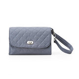 Demdaco - Lilly Bit - Clutch Diaper Bag - Quilted