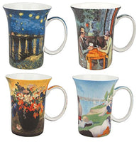 McIntosh Trading - Set of 4 Mugs - Post-Impressionist