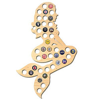 After 5 Workshop - Beer Cap Map - Mermaid