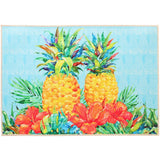 Olivia's Home - 32" x 22" Accent Rug - Kona Pineapple & Hibiscus